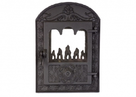 Чугунные печные дверцы Delta Barokk (380х500)