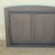 Печное литье: Чугунные дверцы Hubos Batumi 1 (440x380), фото №2
