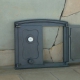 Печное литье: Чугунные дверцы Hubos Batumi 1 (440x380), фото №5
