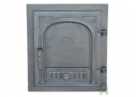 Печное литье: Печные дверцы Hubos Н1502 (450х405), фото