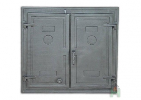 Печное литье: Печные дверцы Halmat Н1503 (685х725), фото