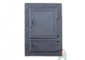 Печное литье: Чугунные дверцы Hubos Н1513 (475x325), фото