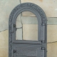 Печное литье: Арочные печные дверцы Halmat Н0308 (485х325), фото №1