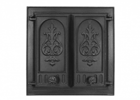 Печное литье: Дверцы для каминов Pisla HTT 115 (500x500), фото