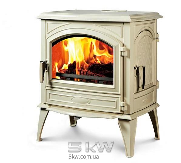 Чугунная печь Dovre 640 WD E8 (кремовая эмаль)