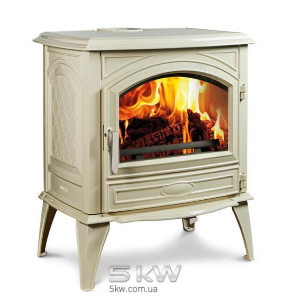 Чугунная печь Dovre 760 WD E8 (кремовая эмаль)